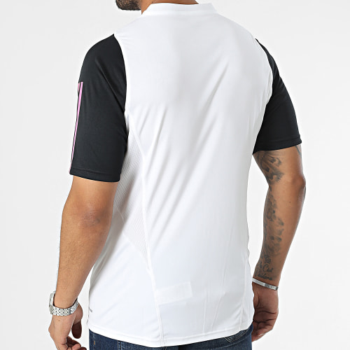 Maillot De Foot Slim Juventus HZ5055 Blanc Noir
