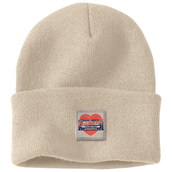Carhartt - Women's Knit Heart Patch Beanie - Muts