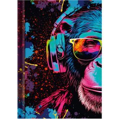 Carnet de notes 'Neon', A4, 96 feuilles, uni