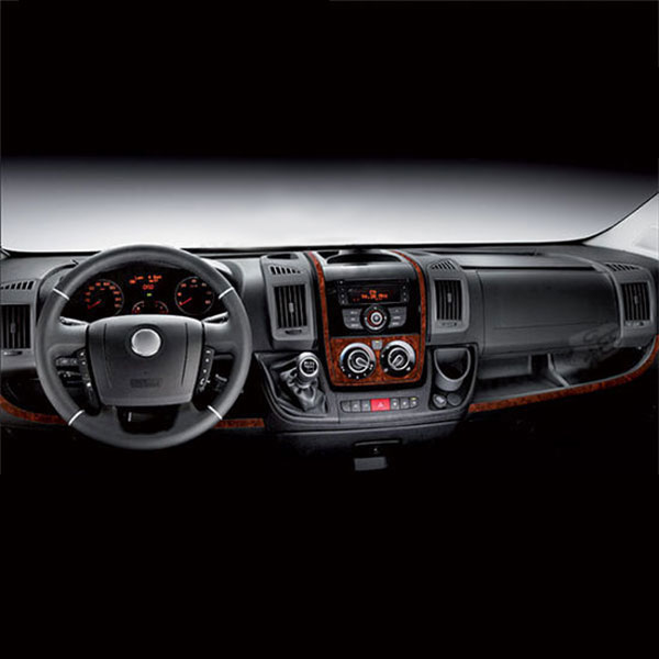 Kit décoration tableau de bord Bois Ducato X250 9 pièces