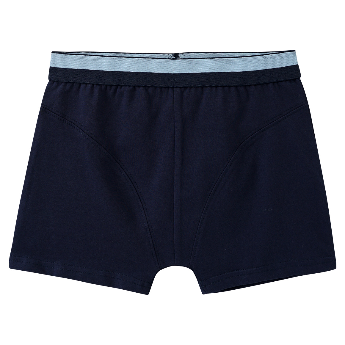 Yigga 3 Jungen Boxer im Set hellblau / dunkelblau / hellgrau