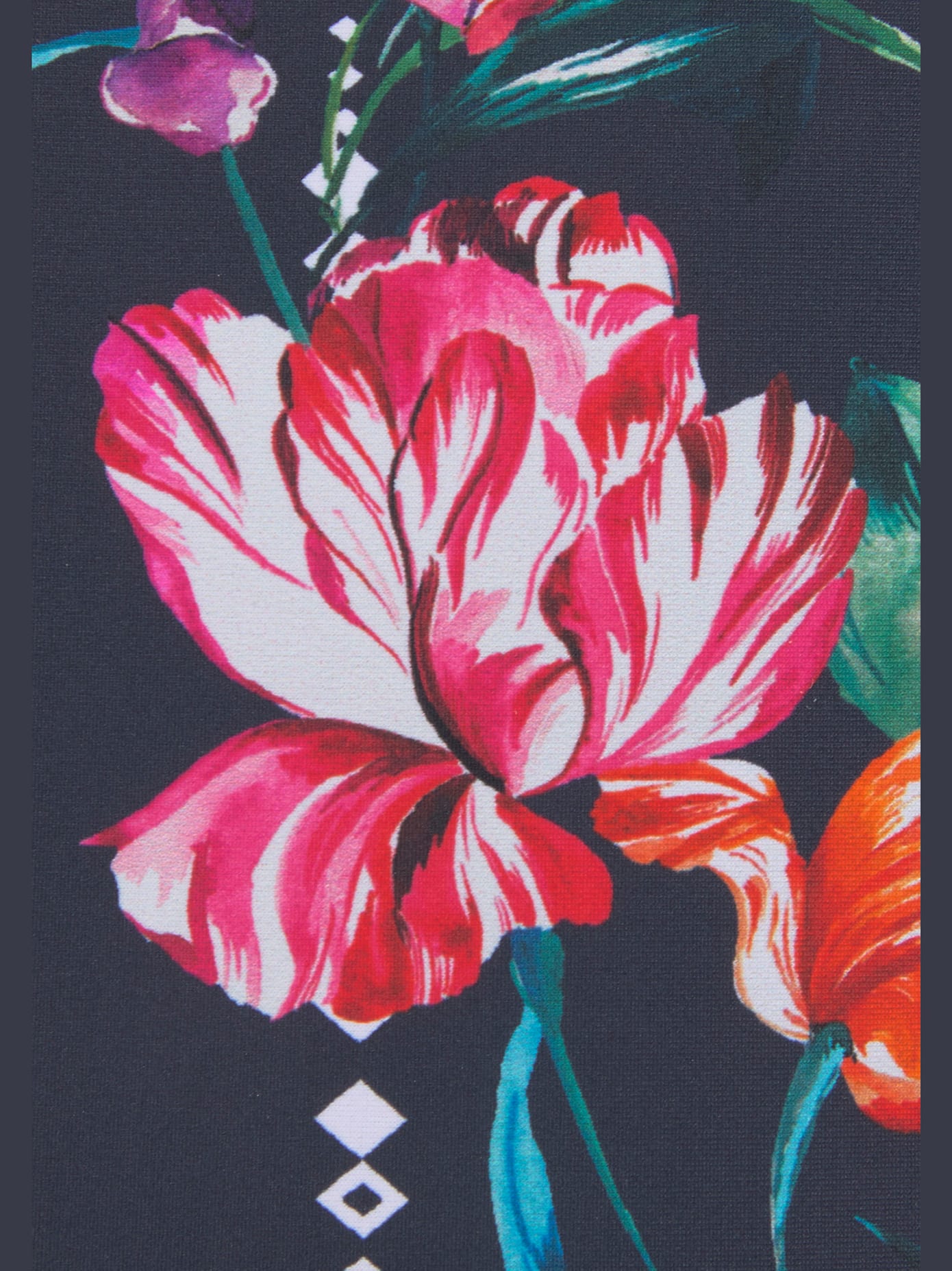 Bas de maillot de bain imprimé floral moderne