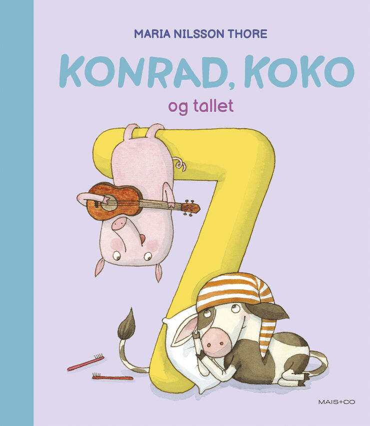 Bøger Konrad, Koko og tallet 7