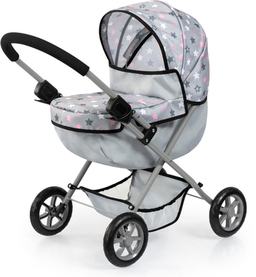 Bayer Design Dukkevogn Cosy Sett, Grey