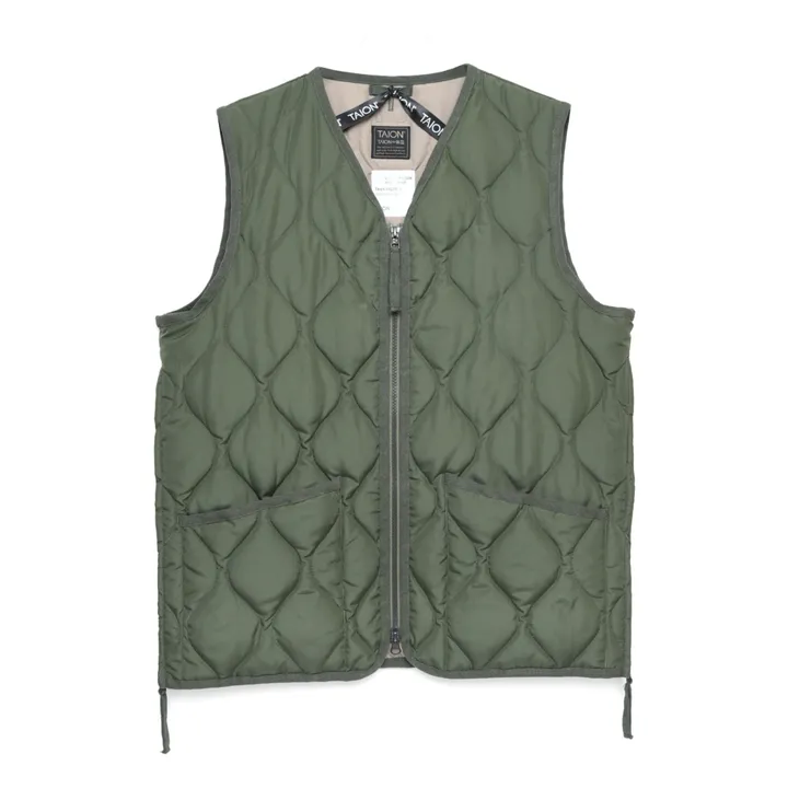 Taion Veste Matelassée Military | Vert olive