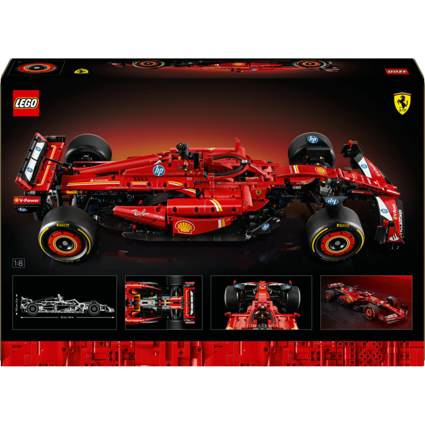 LEGO® Technic Ferrari SF-24 F1 Rennauto 42207 18+ Jahre