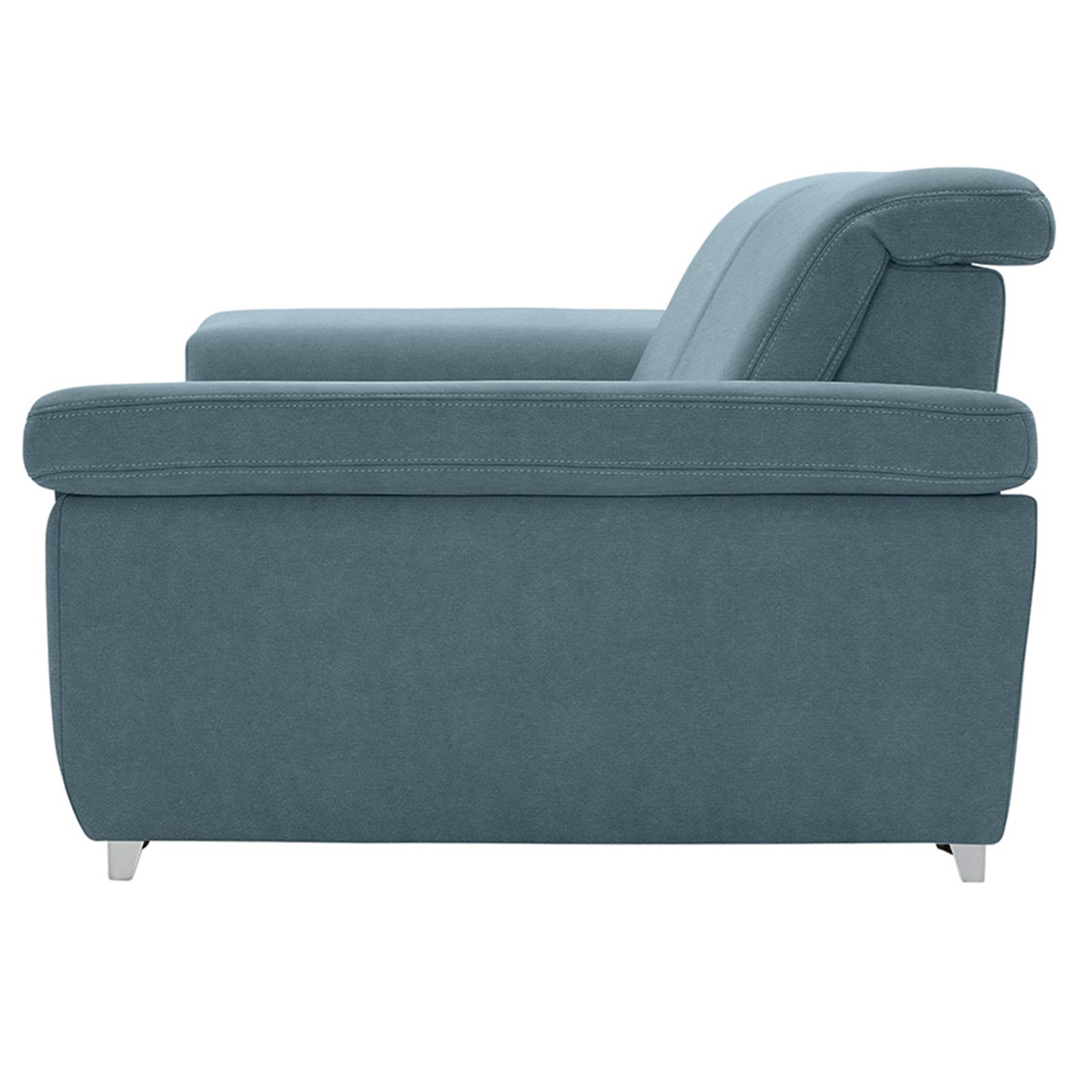 polsterpower 3-Sitzer Boxspringsofa - Belle ice - Basismodell