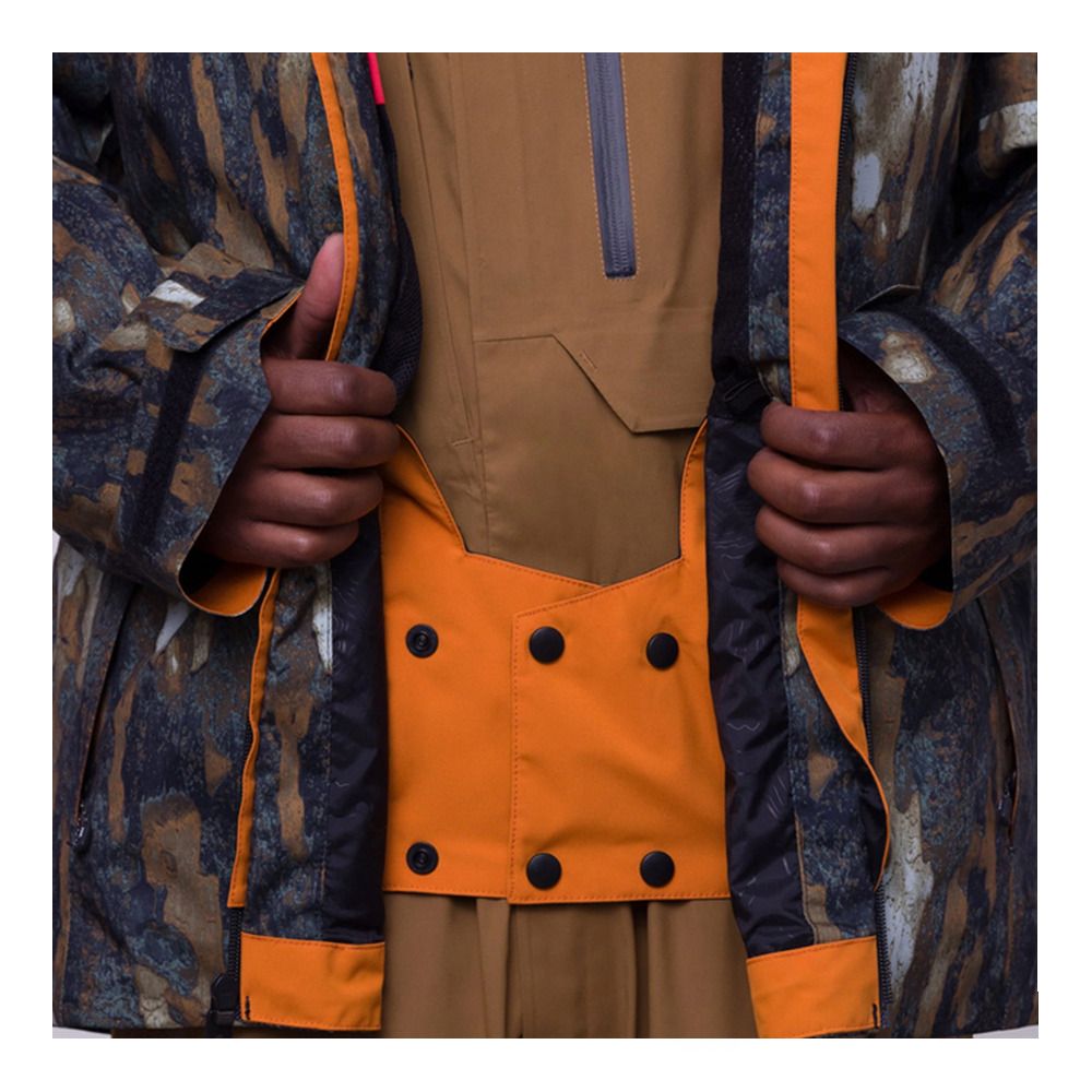 686 GORE-TEX HYDRA DOWN THERMAGRAPH - Veste ski Homme cypress green bark camo