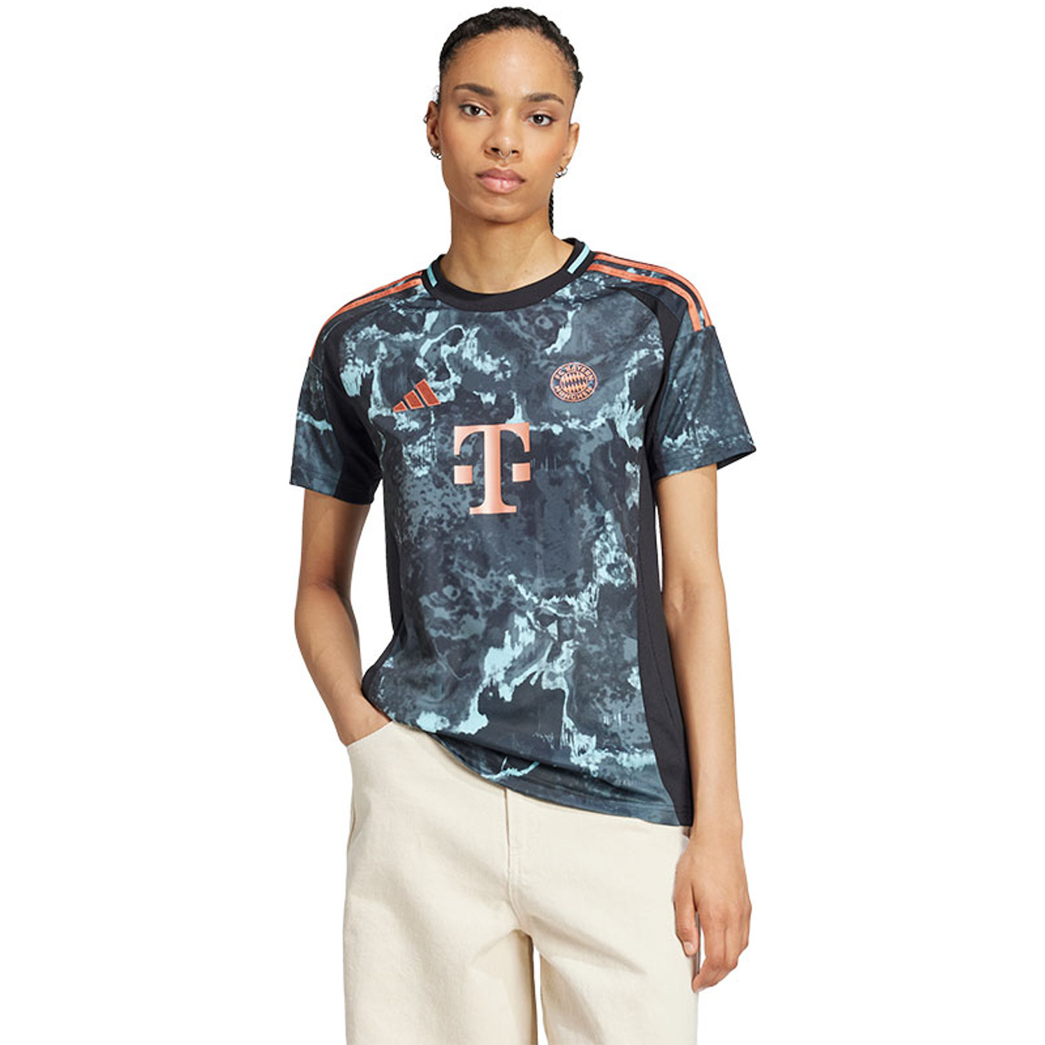 adidas Bayern München Uit Shirt Dames 2024/2025