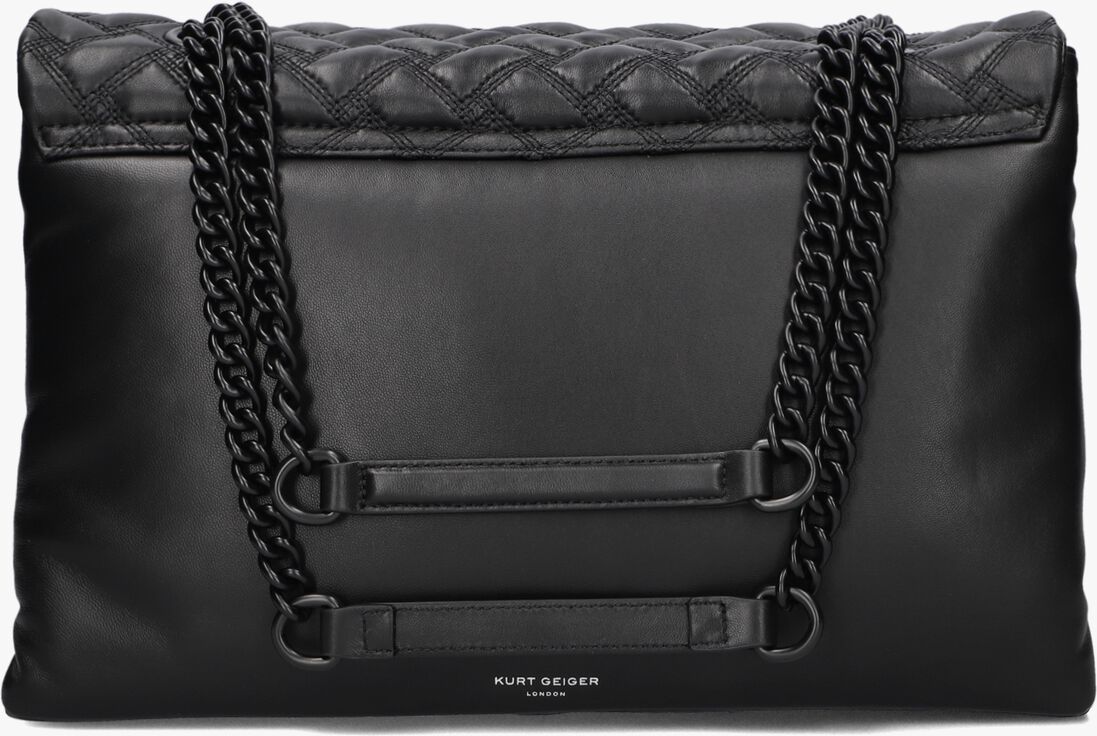 KURT GEIGER LONDON zwarte kurt geiger london schoudertas xxl kensington drench