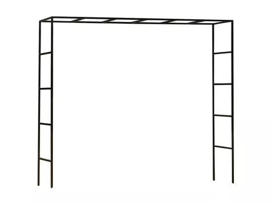 Arche de jardin carrée en acier galvanisé Square Longueur 2m