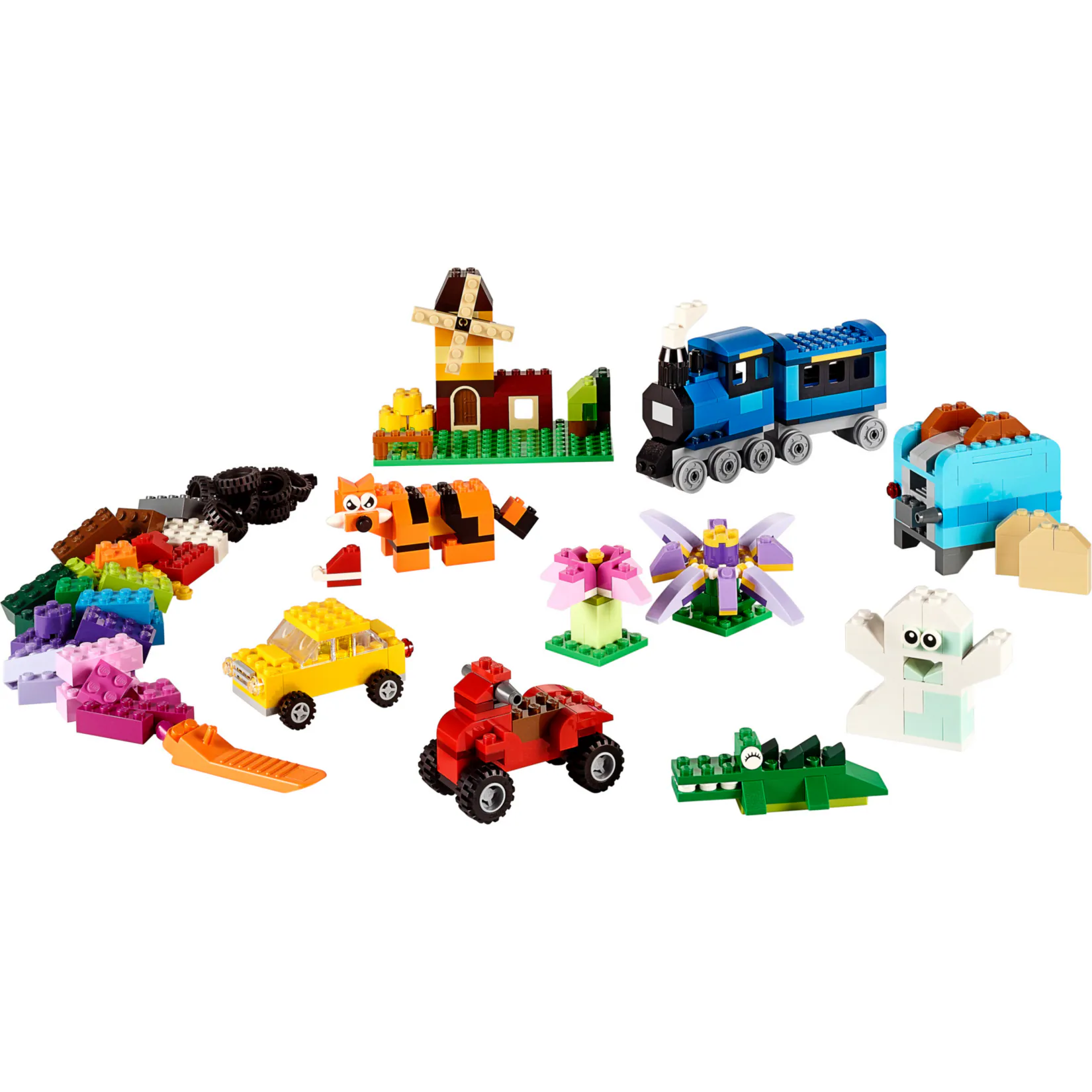 LEGO Konstruktionsspielzeug Classic Mittelgroße Bausteine-Box