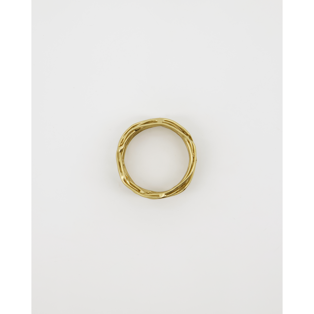 Servetring goud