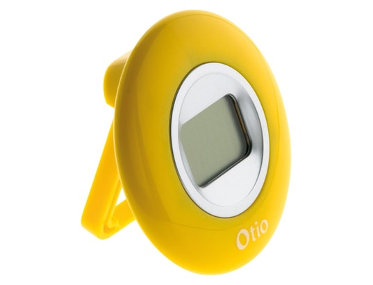 OTIO - Thermomètre extérieur Thermomètre d'intérieur jaune