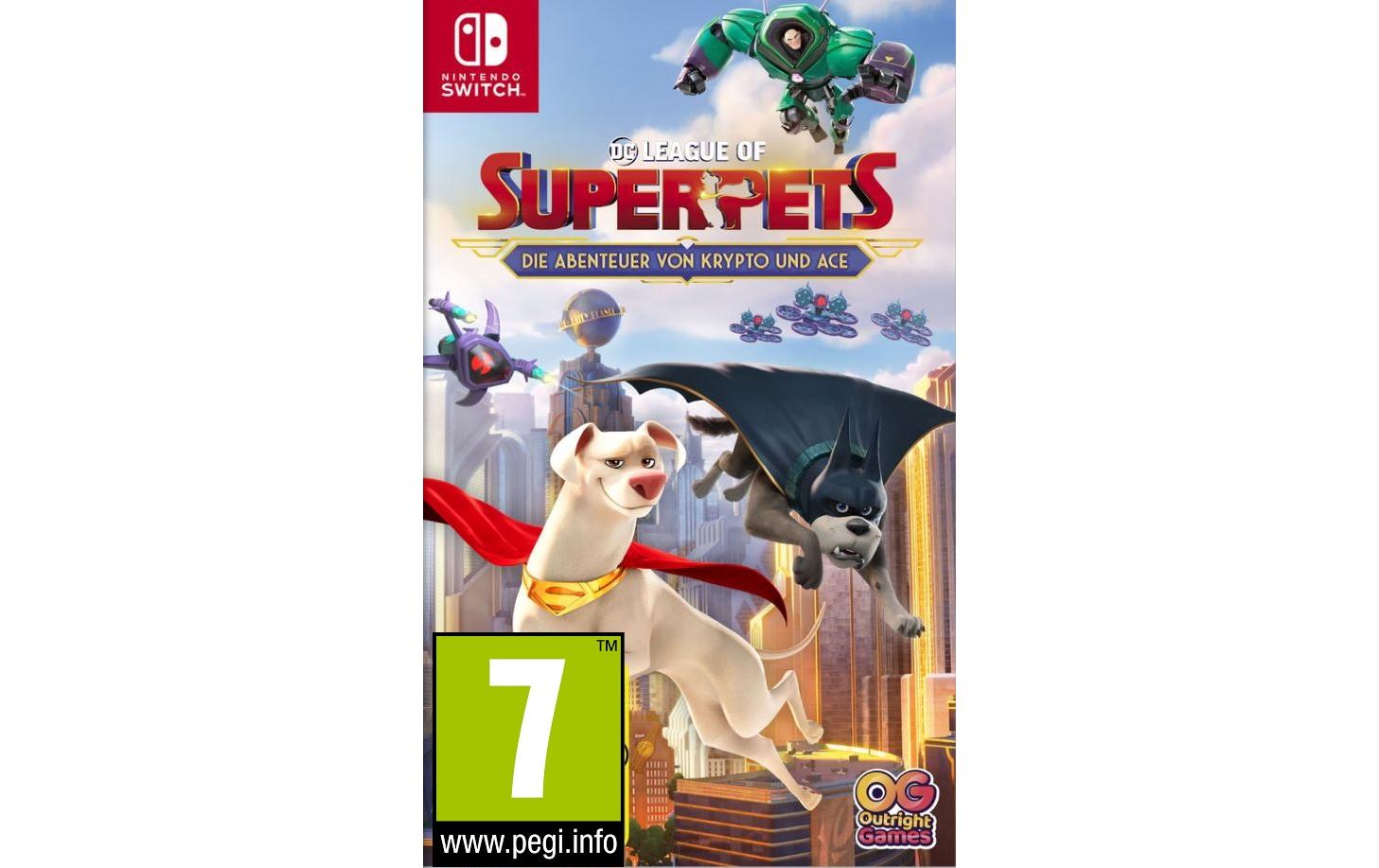 DC League of Super-PetsAction-Adventure für die Switch