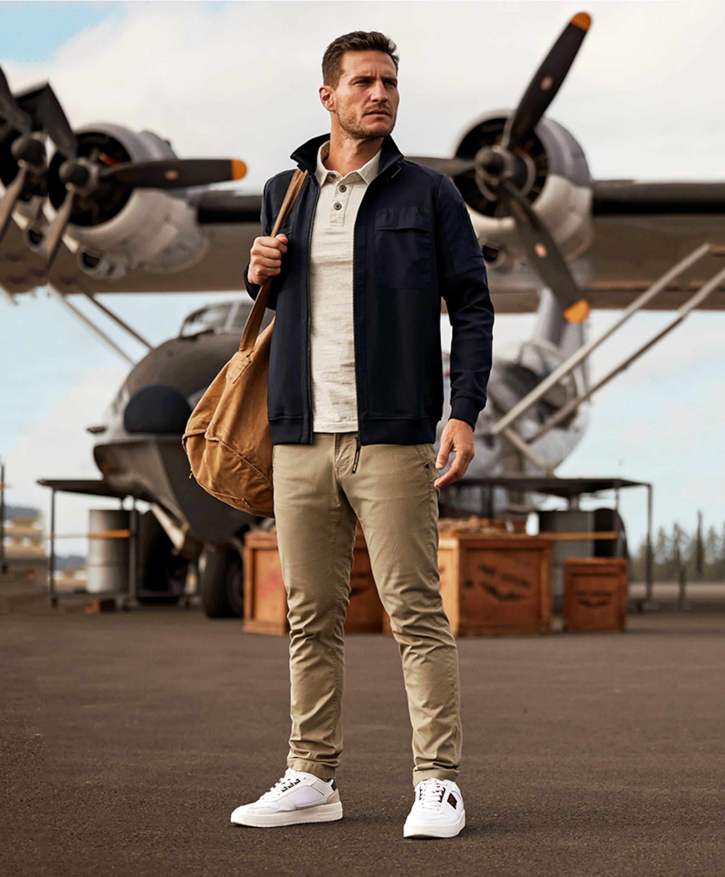 PME Legend TWIN WASP CHINO LEFT HAND STRETCH heren broek groen