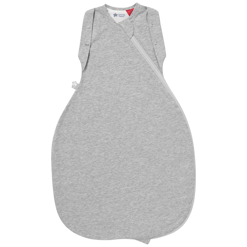 Tommee Tippee Babyschlafsack für 3-6 Monate, 2,5 Tog, Himmelgrau meliert