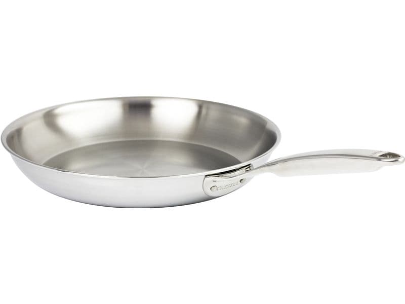 Cristel Bratpfanne Castel Pro 24 cm Pfanne aus Edelstahl