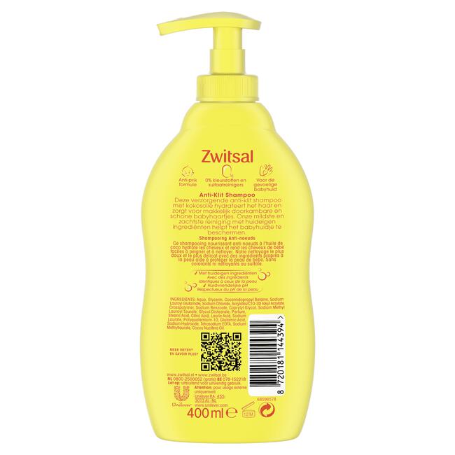 Zwitsal Baby Anti-Klit Shampoo 400 ML