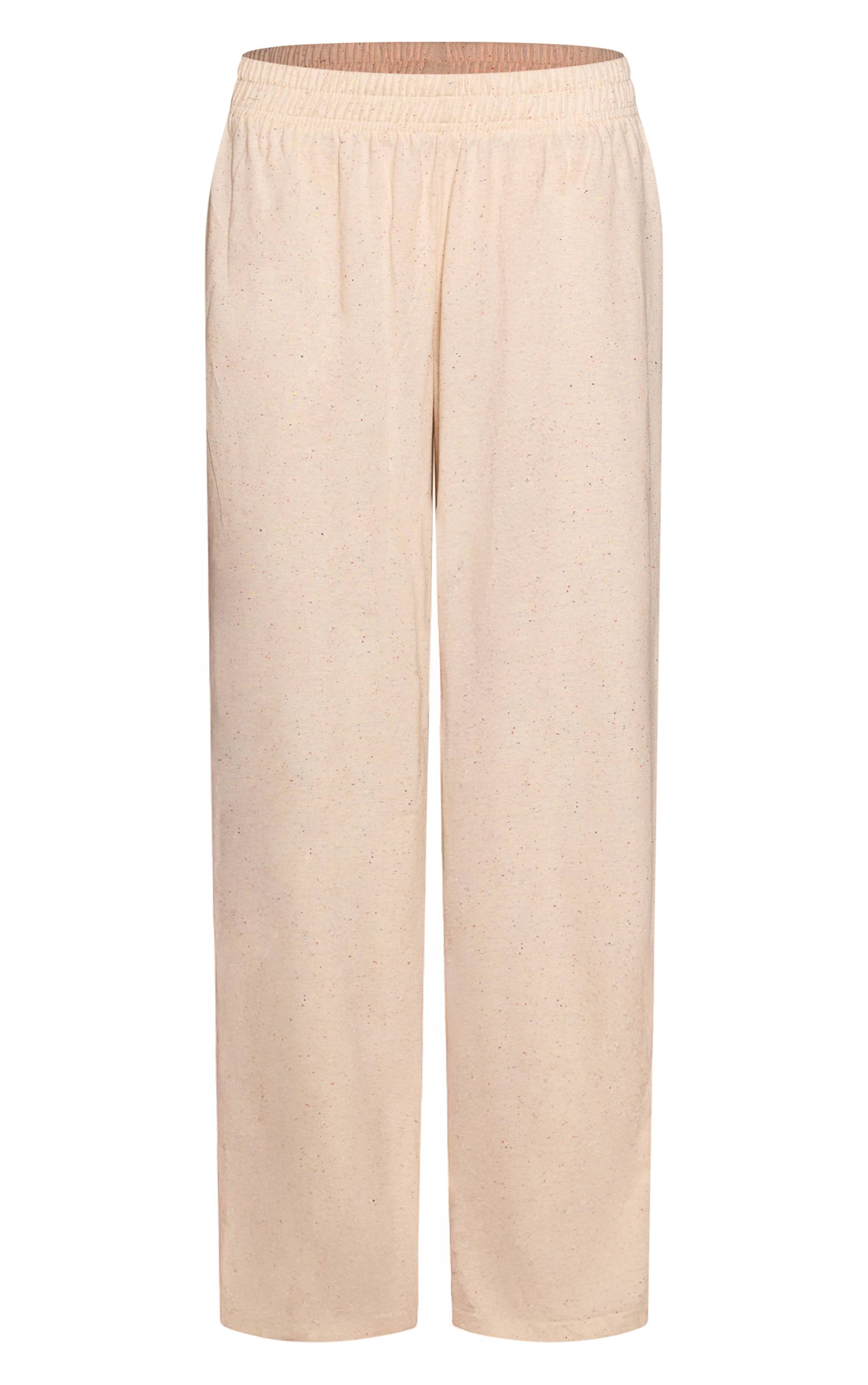 Butter Yellow Ensemble Coordonné Pantalon Élastiqué Moucheté