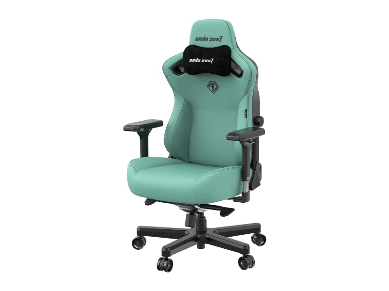 Anda Seat gamingstol i læder Anda Seat Kaiser 3 XL grøn drejestol