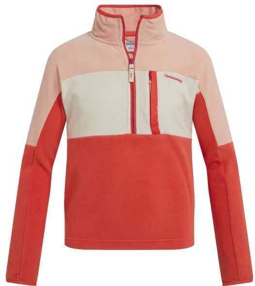 Craghoppers Kids Bromley Fleecepullover Fleecetrui (Kinderen |rood)