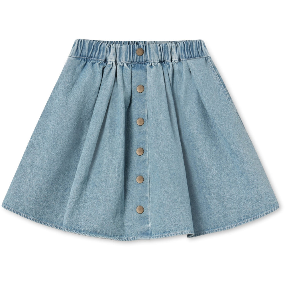 Køb Fliink Light Denim Blue Don Denim Nederdel