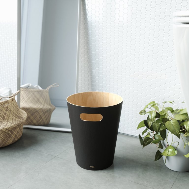 Umbra Papierkorb Woodrow Can