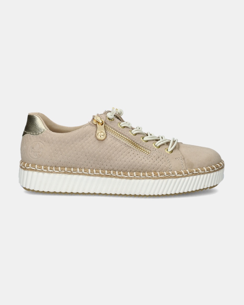 Rieker Lage sneakers  - beige
