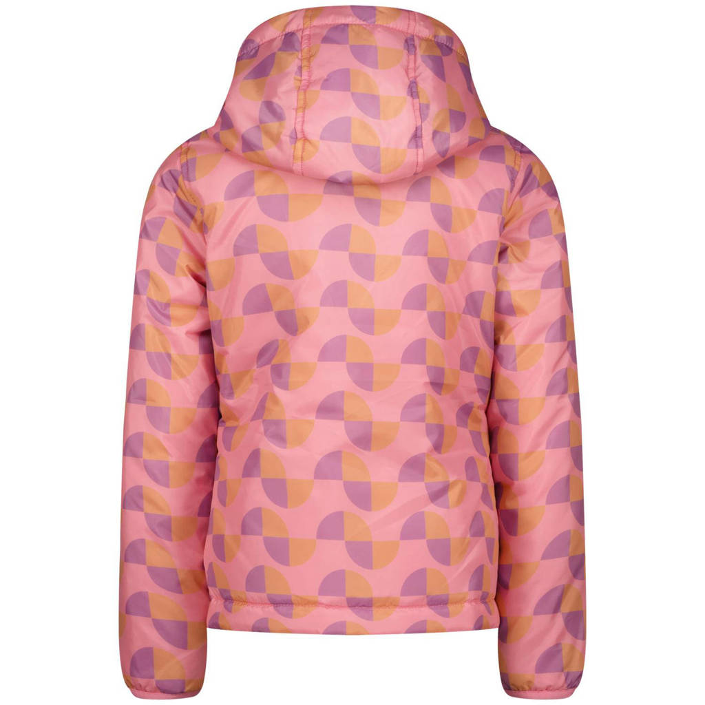 Raizzed zomerjas Inaya met all over print roze/paars/oranje