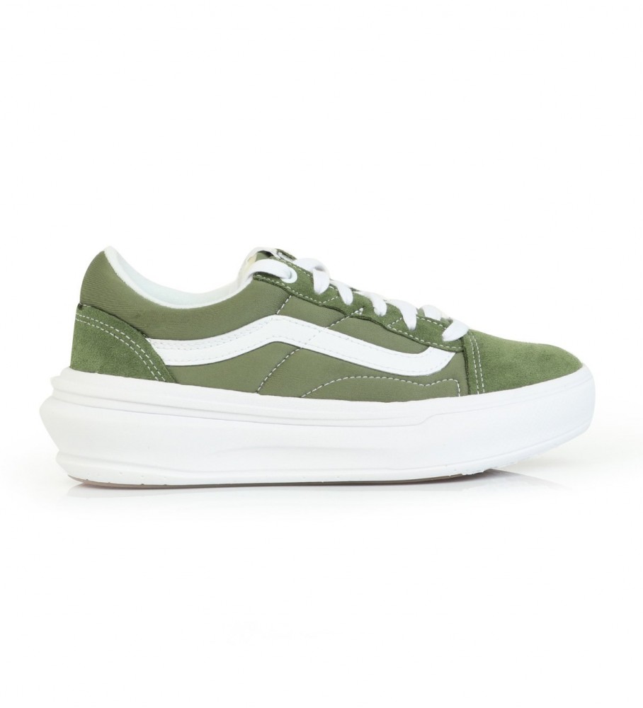 Tênis Vans UA Old Skool Overt CC de camurça verde