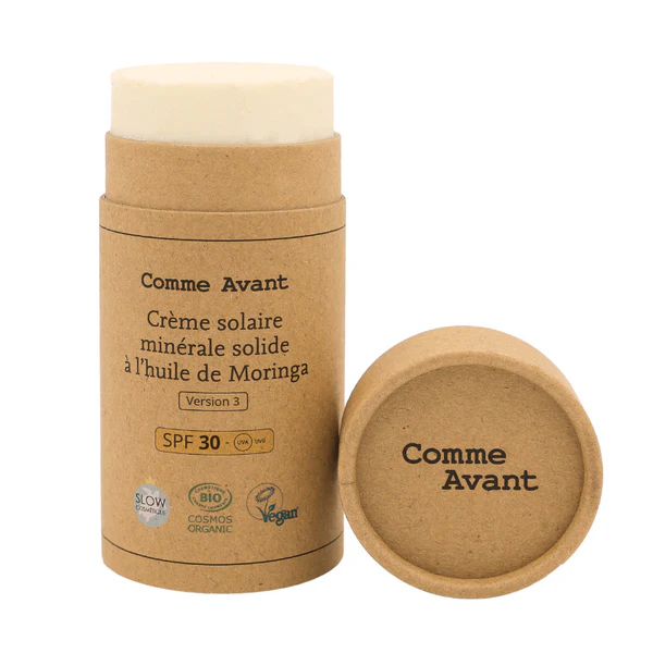Comme Avant Crème Solaire Minérale Solide SPF30 80 g