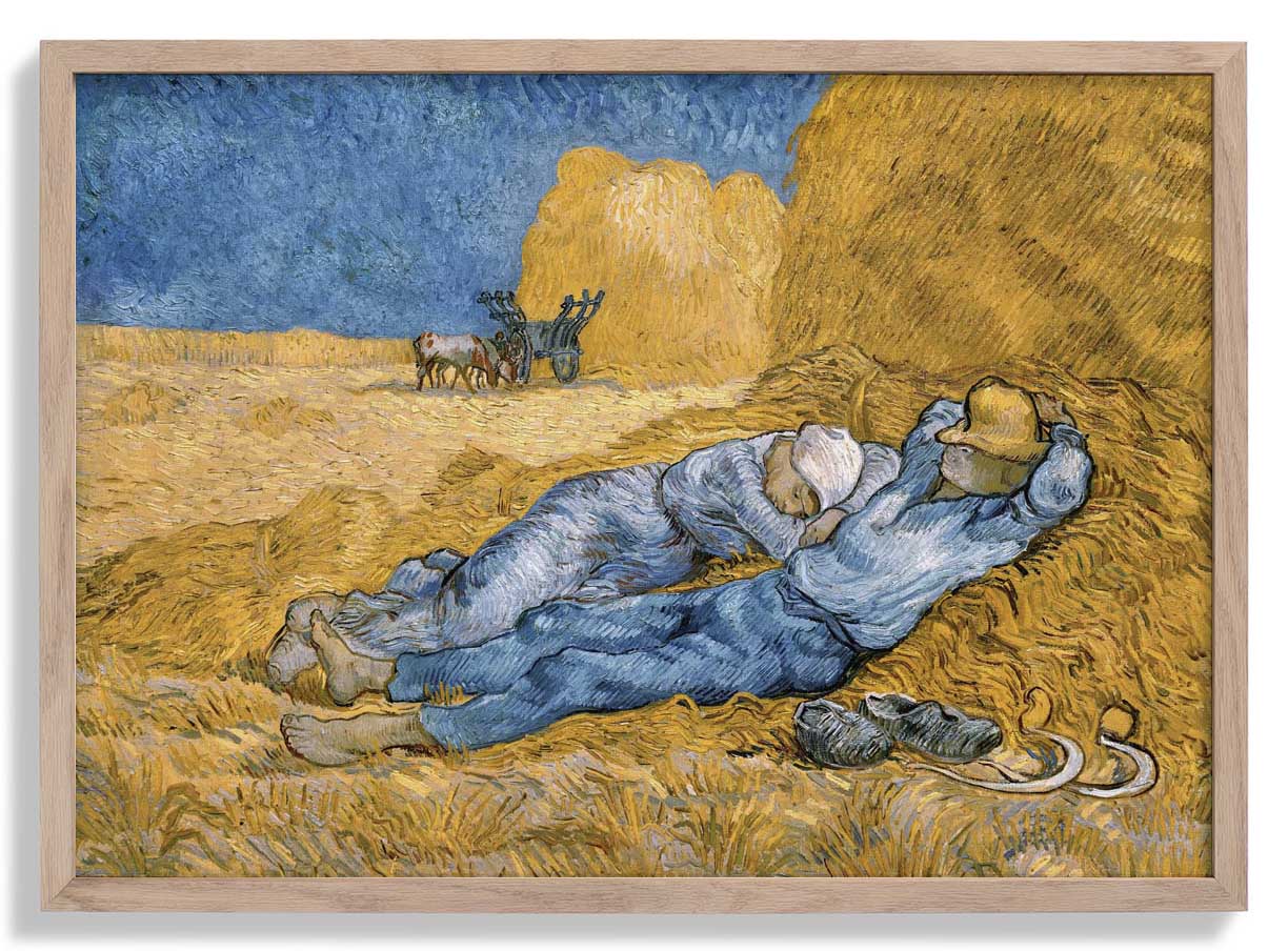 Die Siesta von Van Gogh