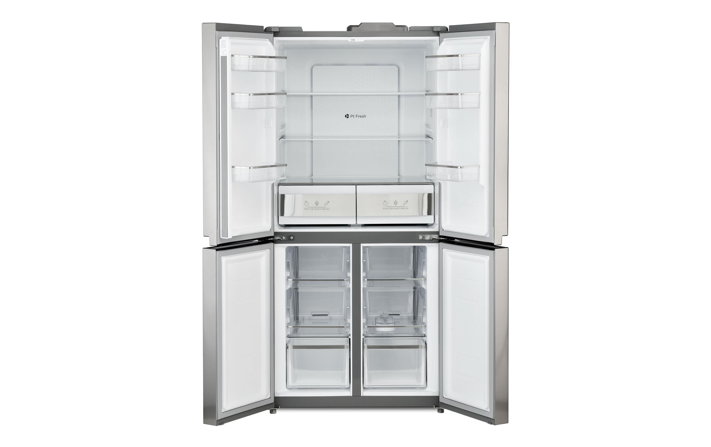 Foodcenter 7801.7545 Silber<br>Side by Side Kühlgerät