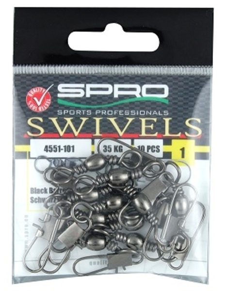 Émerillon Agrafe Spro (10 pcs)