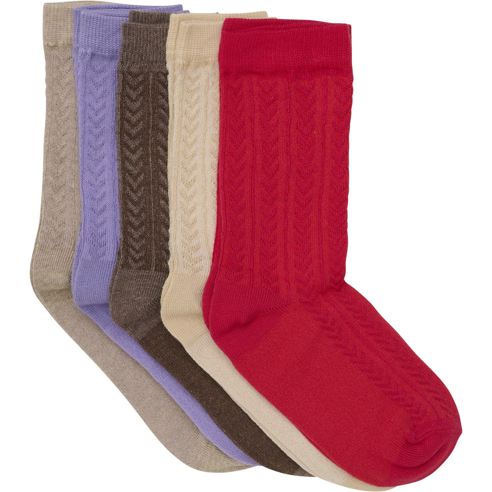 Køb Minymo Red Strømper 5-Pak