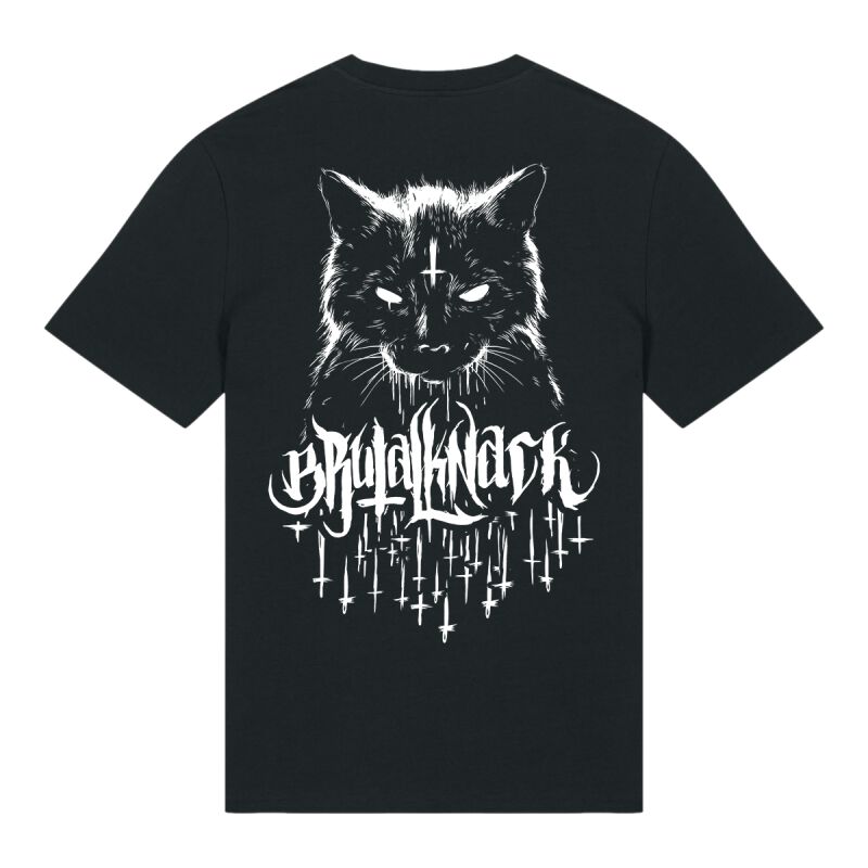 The Cat From Hell Shirt | Brutal Knack T-Shirt Manches courtes