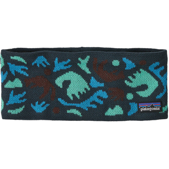 Patagonia Powder Town Stirnband Across Oceans: Smolder Blue