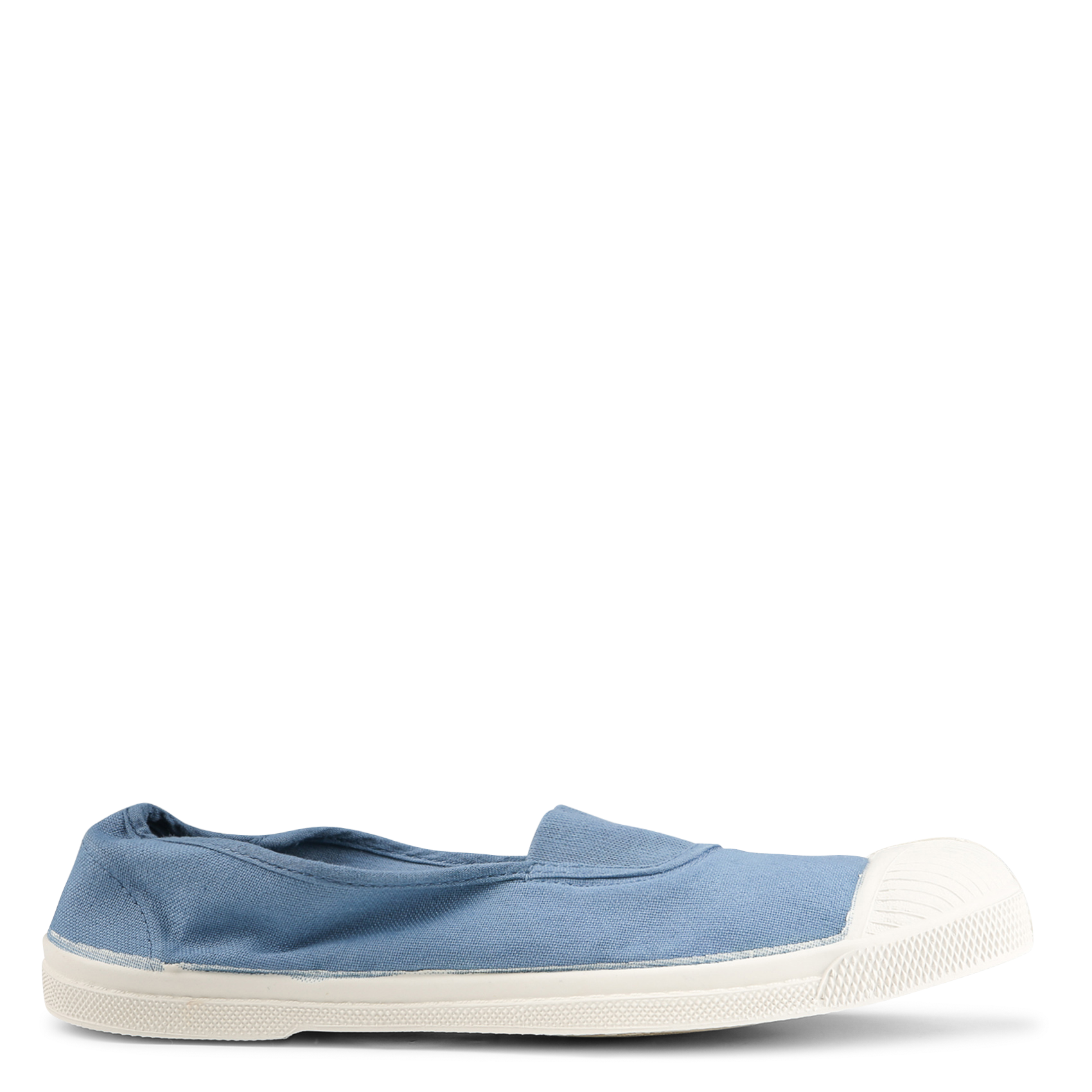 Tennis à élastique en toile | Bleu