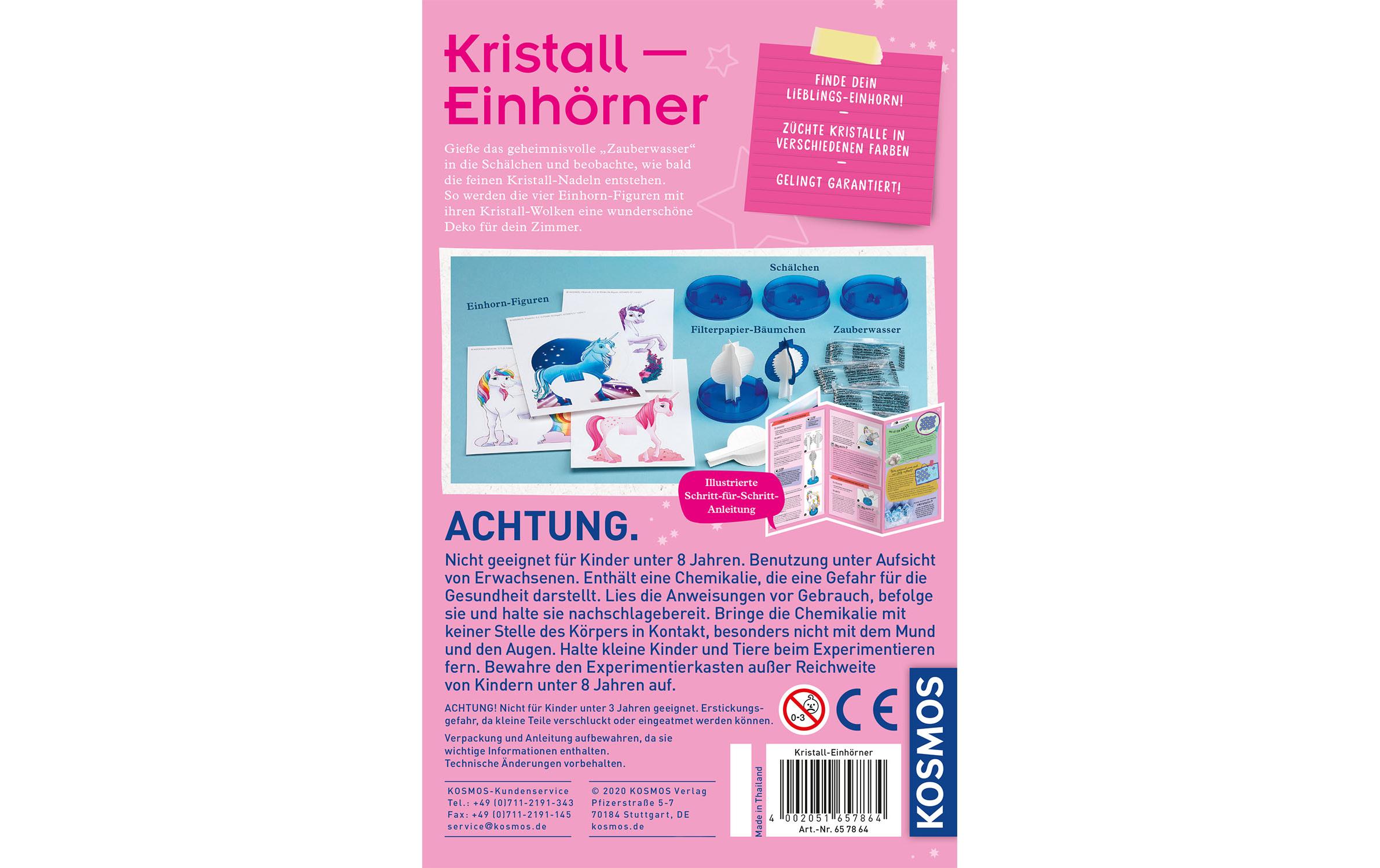 Experimentierkasten Kristall-EinhörnerMagische Kristalle züchten