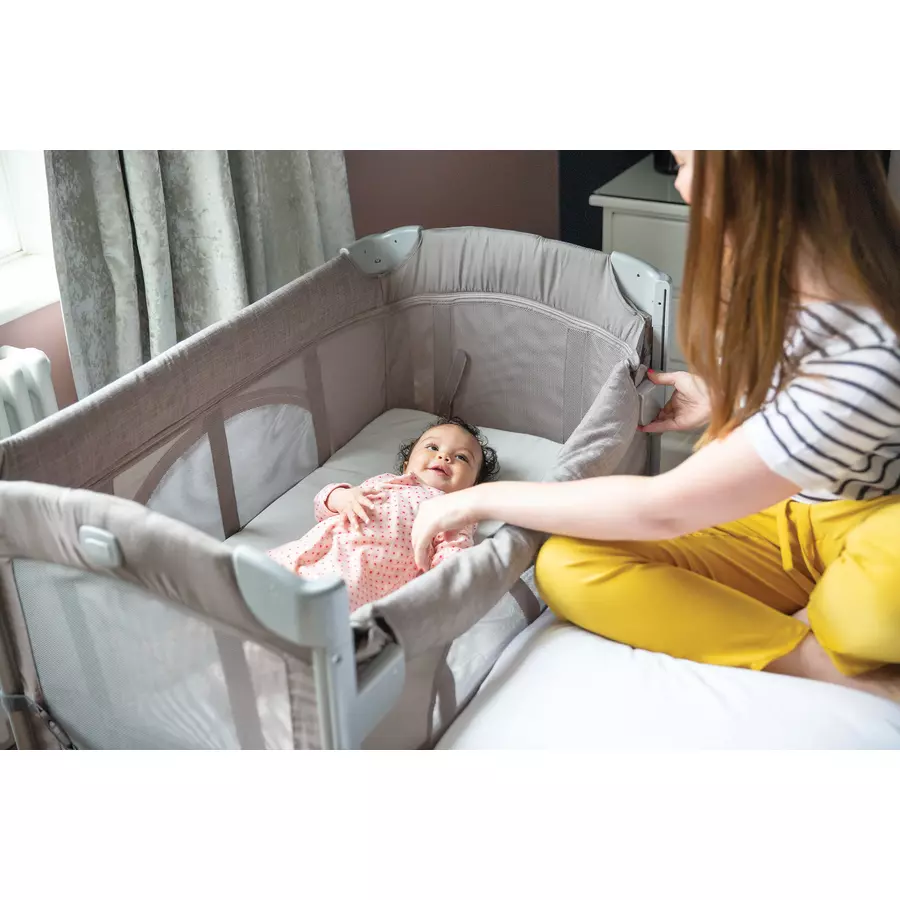 Joie Beistellbett Kubbie Sleep Wheat