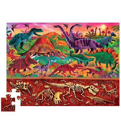 Crocodile Creek Puzzlespiel - 48 Teile - Dinosaur World