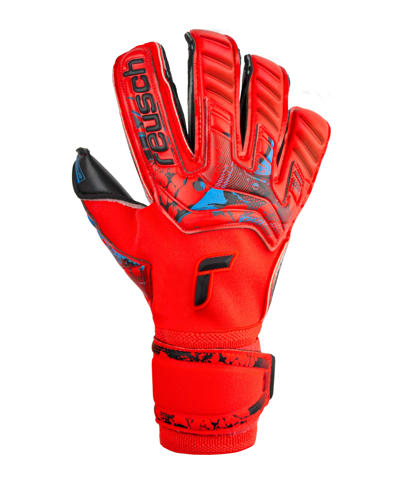 Reusch Attrakt Gold X Evolution Cut TW-Handschuhe Rot Blau Schwarz F3333
