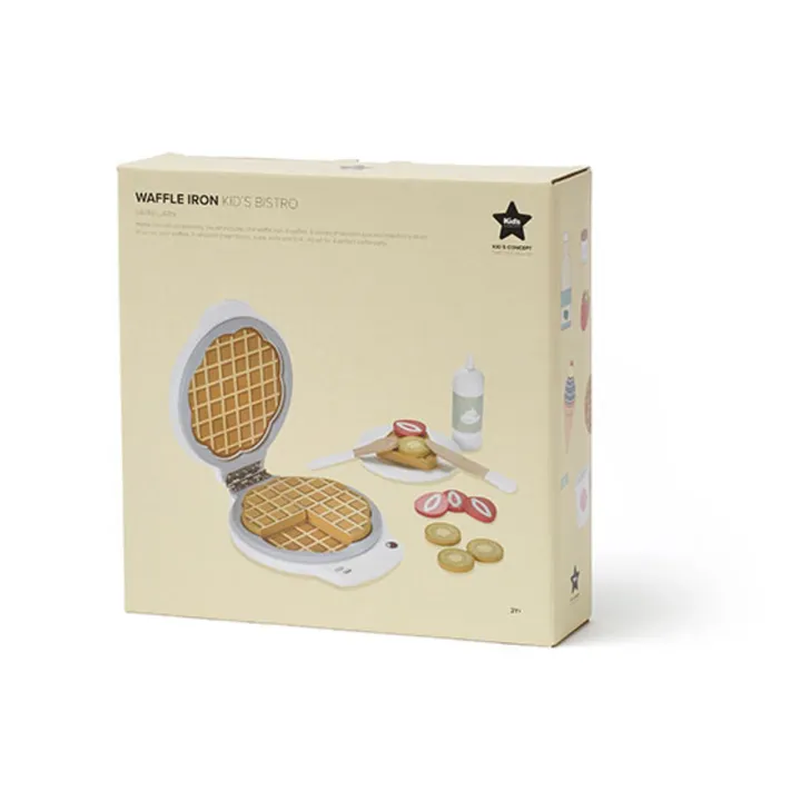 Kid's Concept Gaufrier en bois et ses accessoires