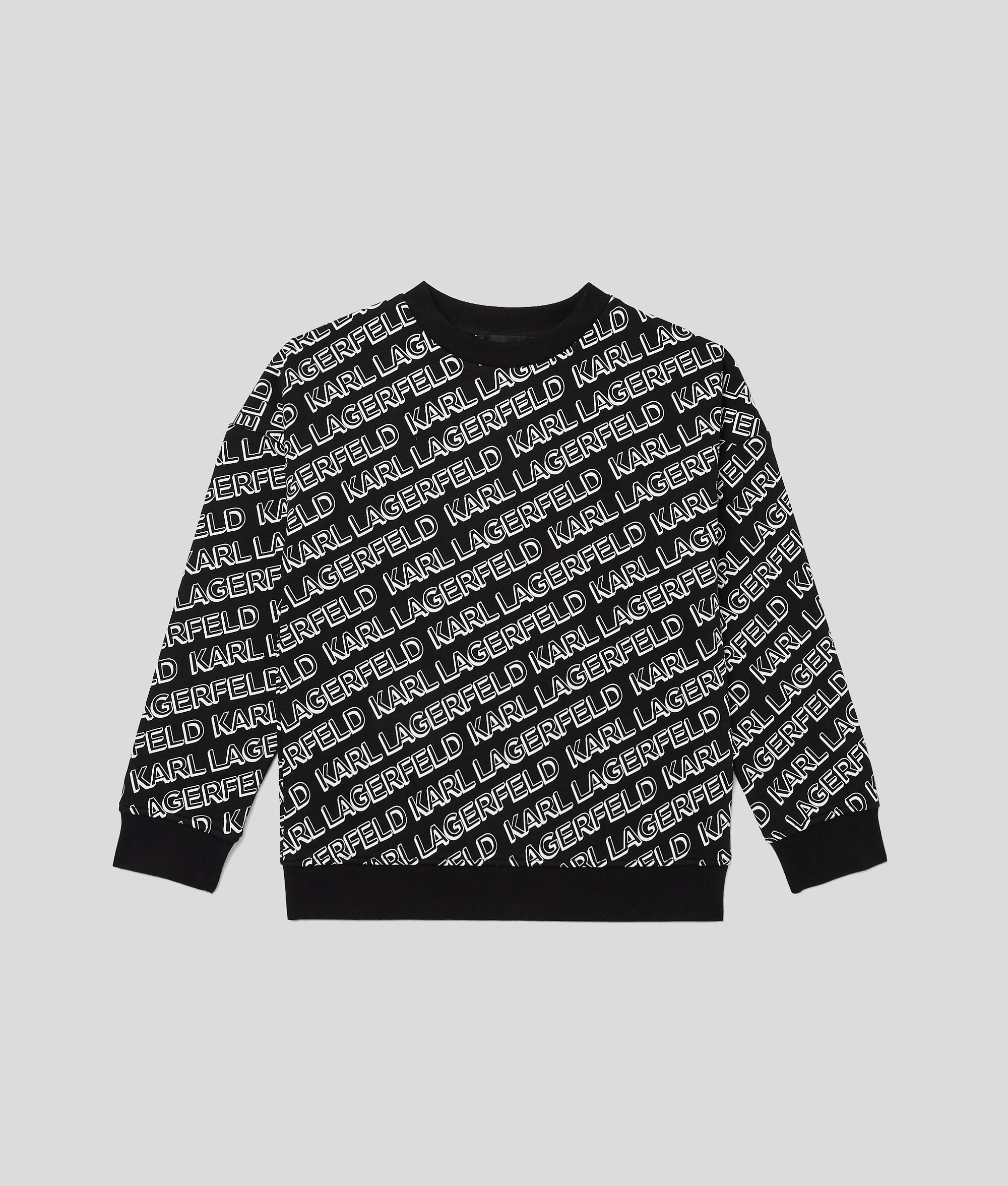 Sweat-shirt pour garçon à logo en diagonale