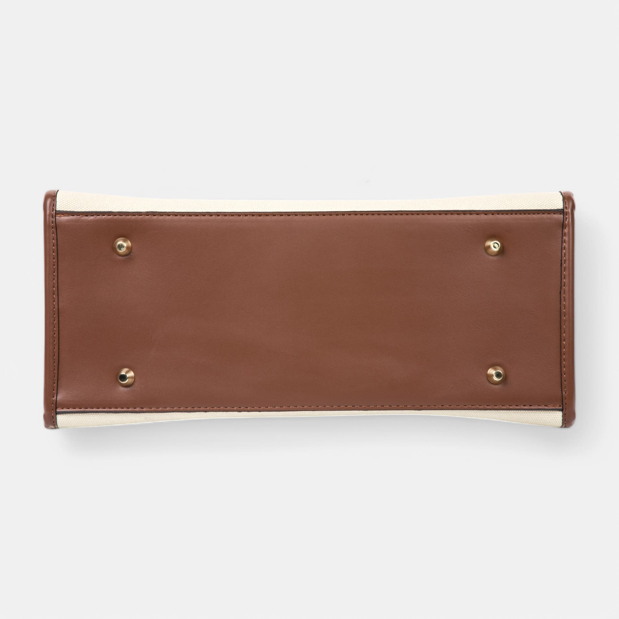 Sac de shopping cognac
