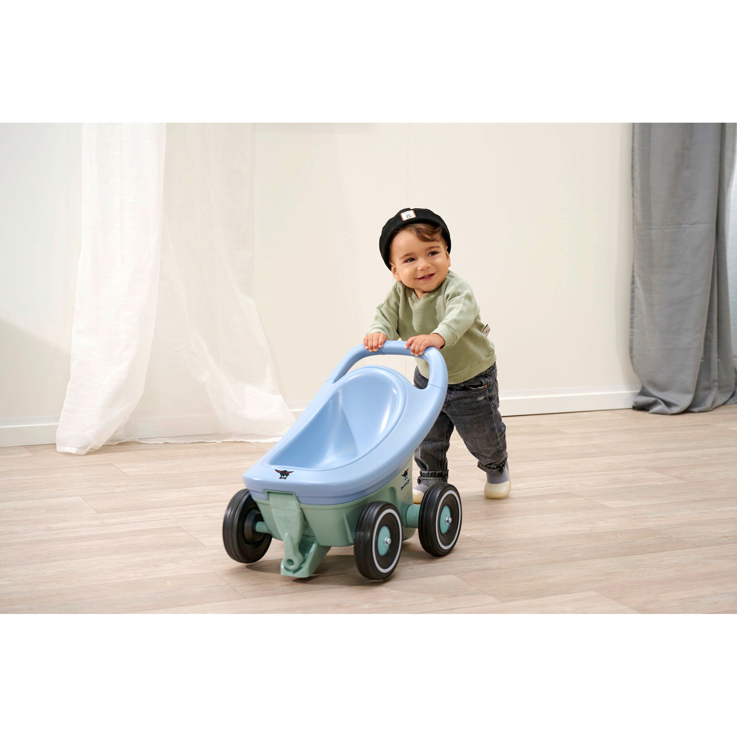 BIG Lauflernwagen Buggy 3in1