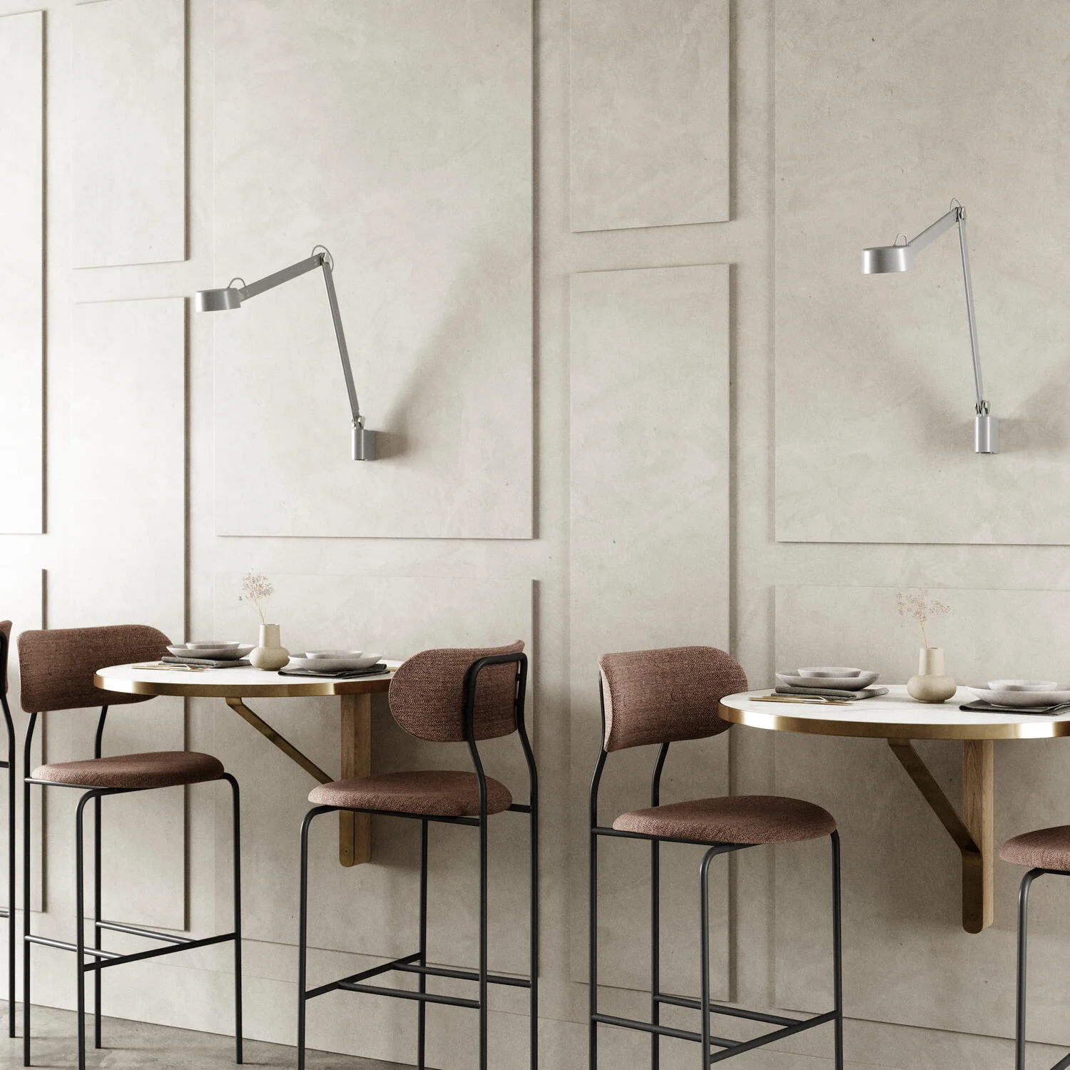 Design For The People  Nobu bord/væglampe - grå