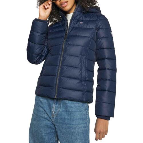 Tommy Jeans - TJW BASIC HOODED JACKET Azul