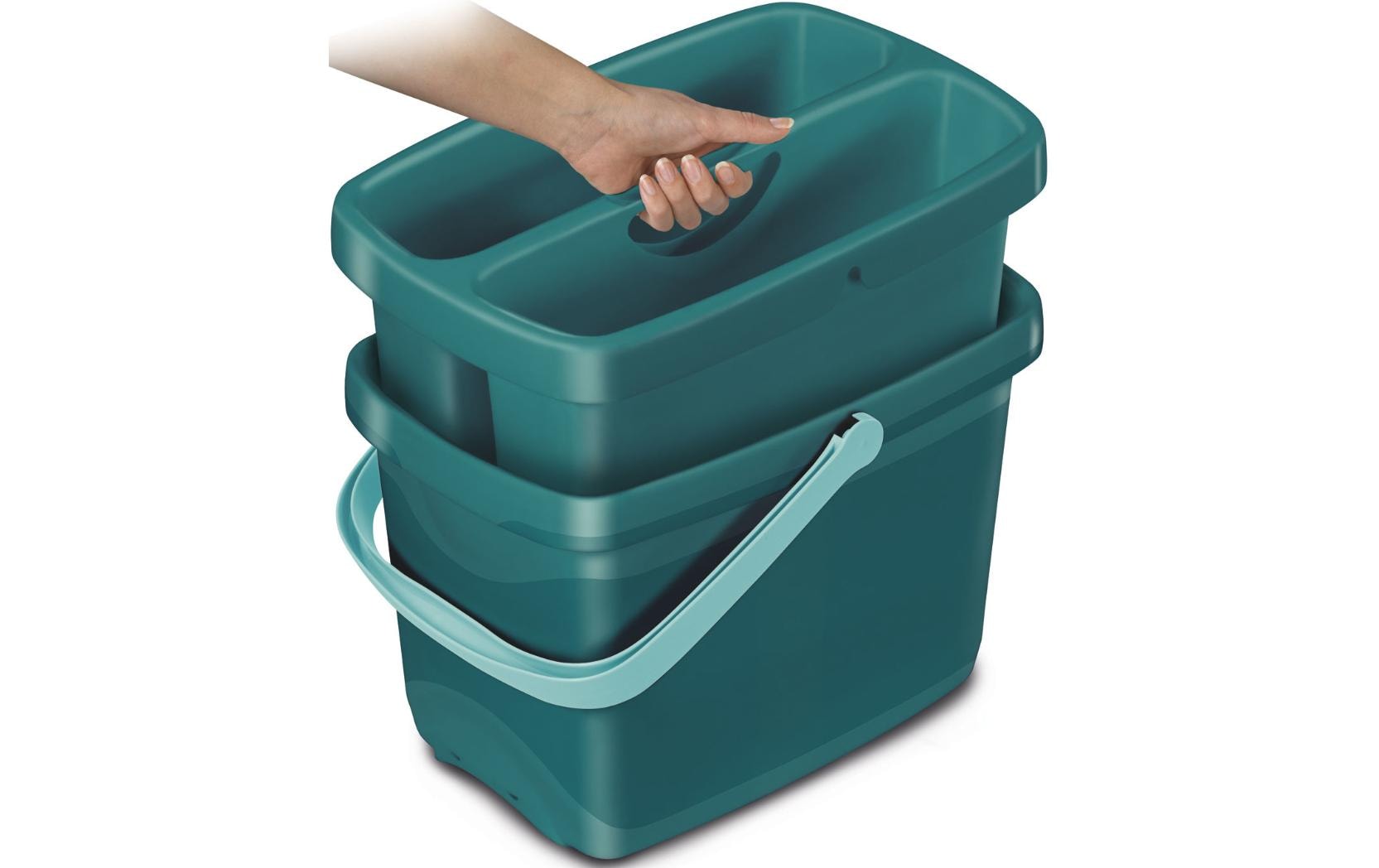 Putzeimer Combi Box 2 l, TürkisPassend zu Eimer Combi